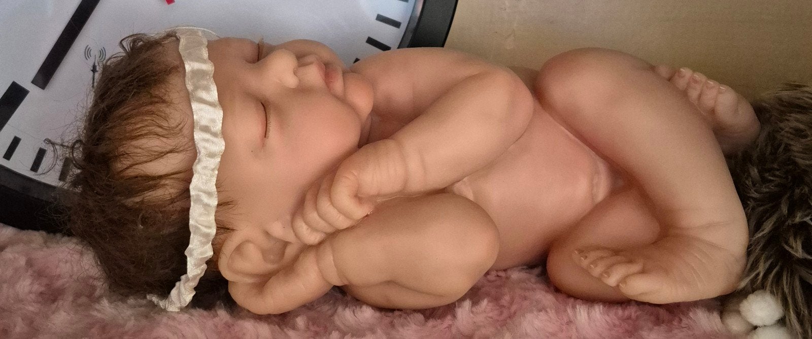 2 realistische rebornpoppen - zo goed als nieuw, Ophalen of Verzenden, Zo goed als nieuw, Overige typen