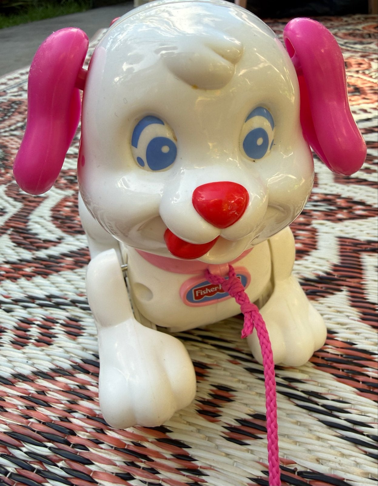 Fisher-Price Puppy Duw- of Trekspeelgoed, Kinderen en Baby's, Ophalen of Verzenden, Zo goed als nieuw, Duw- of Trekspeelgoed