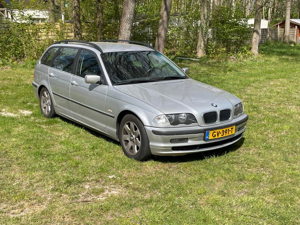 BMW 3-Serie 2.8 I 328 Touring AUT 1999 Grijs. Lees beschrij, Auto's, Automaat, 1465 kg, 10 km/l, Stationwagon