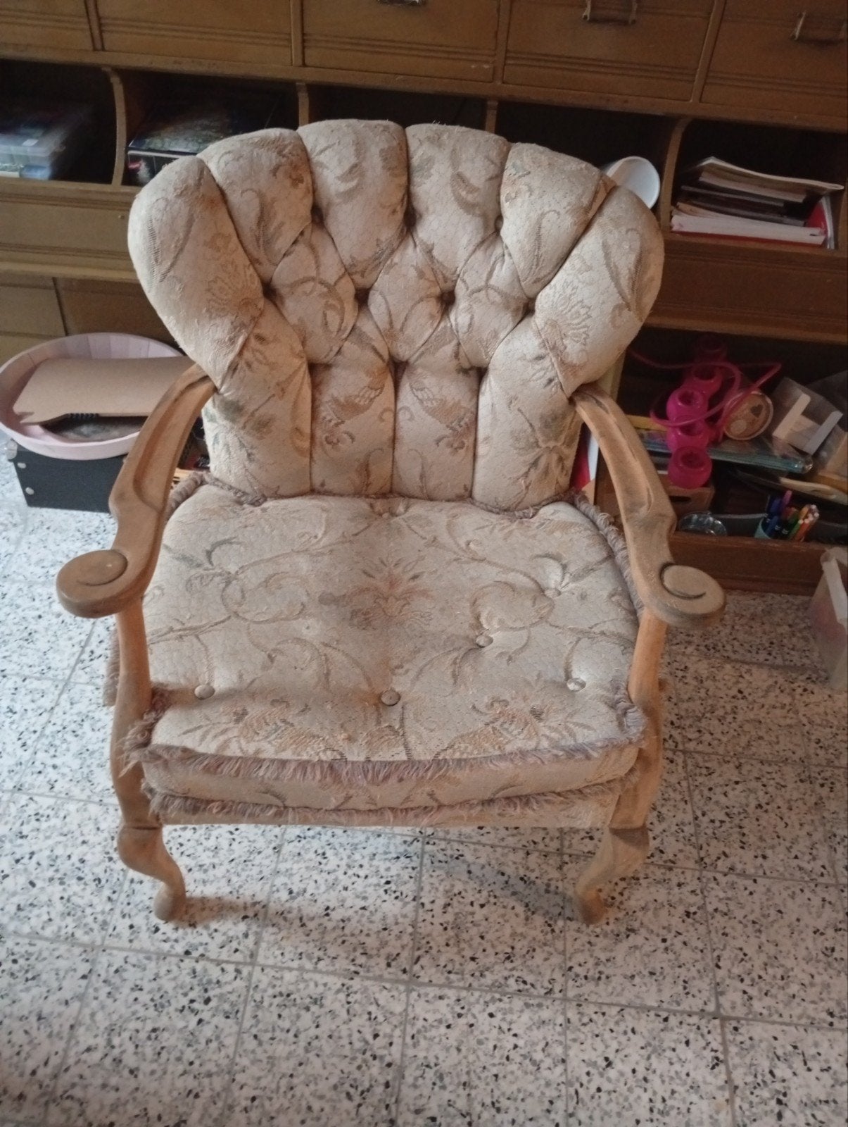 stoel / fauteuil, Antiek en Kunst, Ophalen