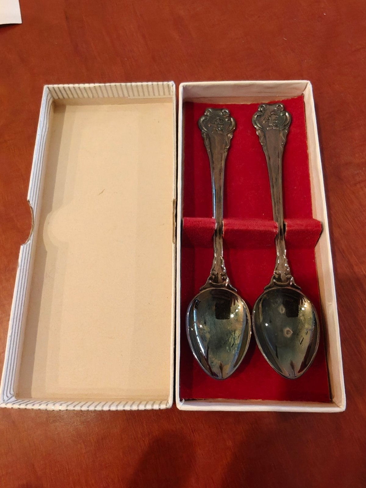 Disney Mickey Mouse silverplated theelepeltjes (set van 2), Ophalen of Verzenden