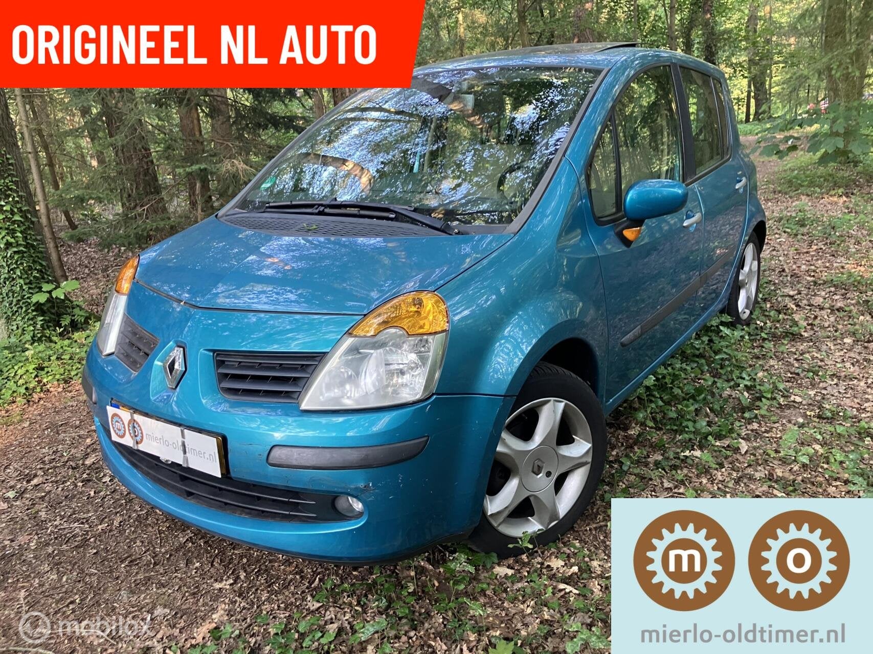 Modus 1.6-16V PrivilègeLuxe aut airco panorama cruise trekh, Auto's, Stof, Gebruikt, Beige, 4 cilinders