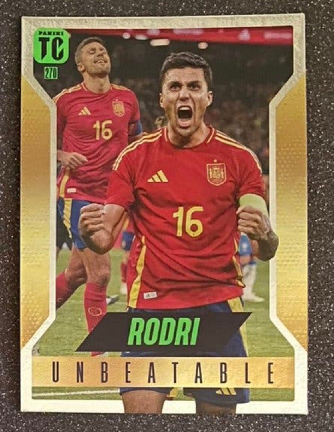 Panini Top Class 2025    UNBEATABLE    RODRI    ESPAÑA, Hobby en Vrije tijd, Stickers en Plaatjes, Verzenden, Zo goed als nieuw