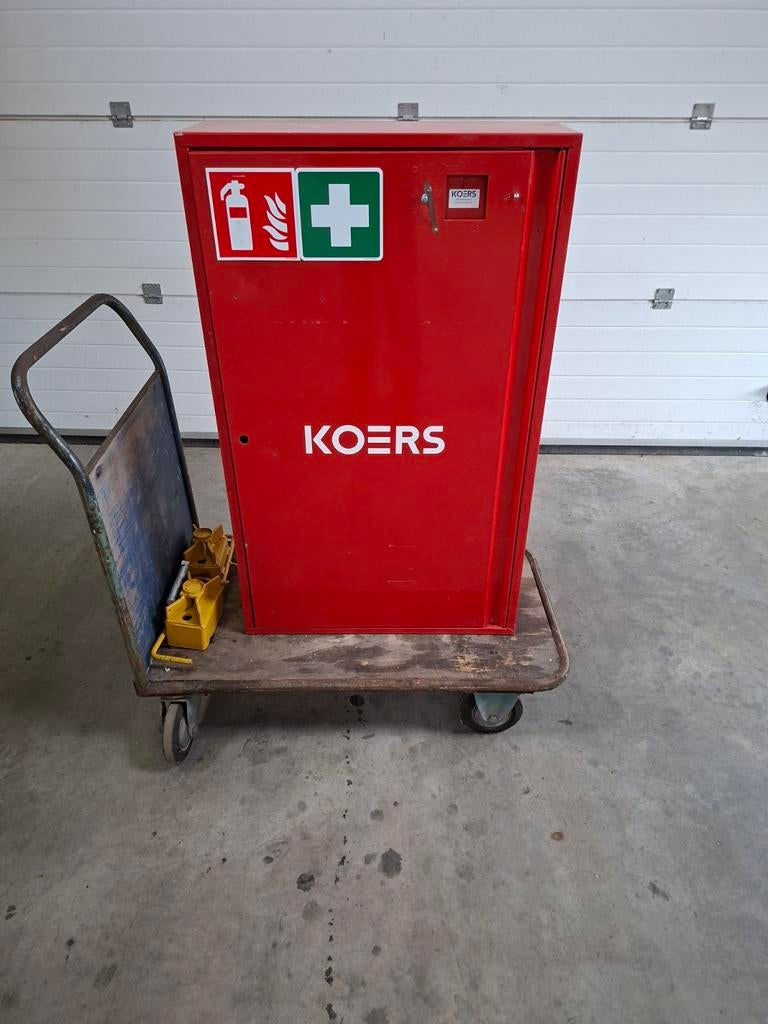 Brandkast,veiligheidskast,Brand blusser kast,kast,BHV kast, Ophalen
