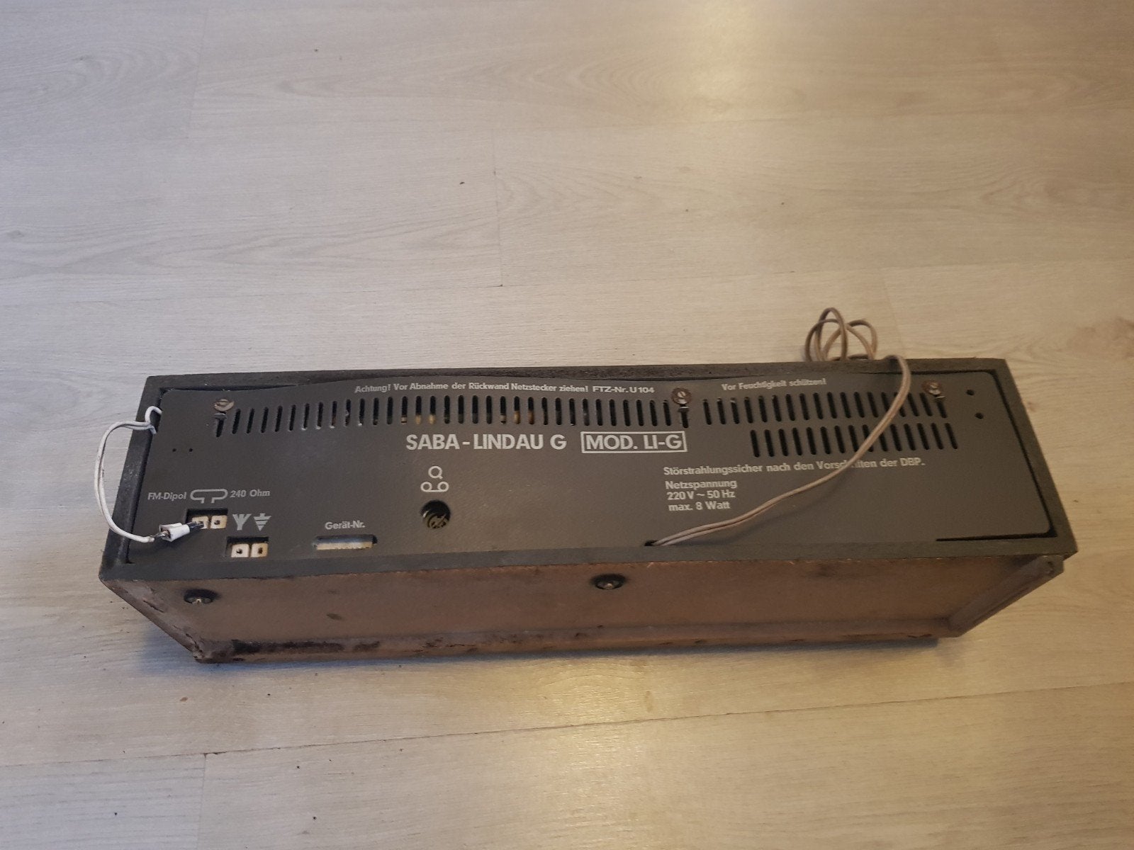Radio Saba Lindau G, Ophalen of Verzenden