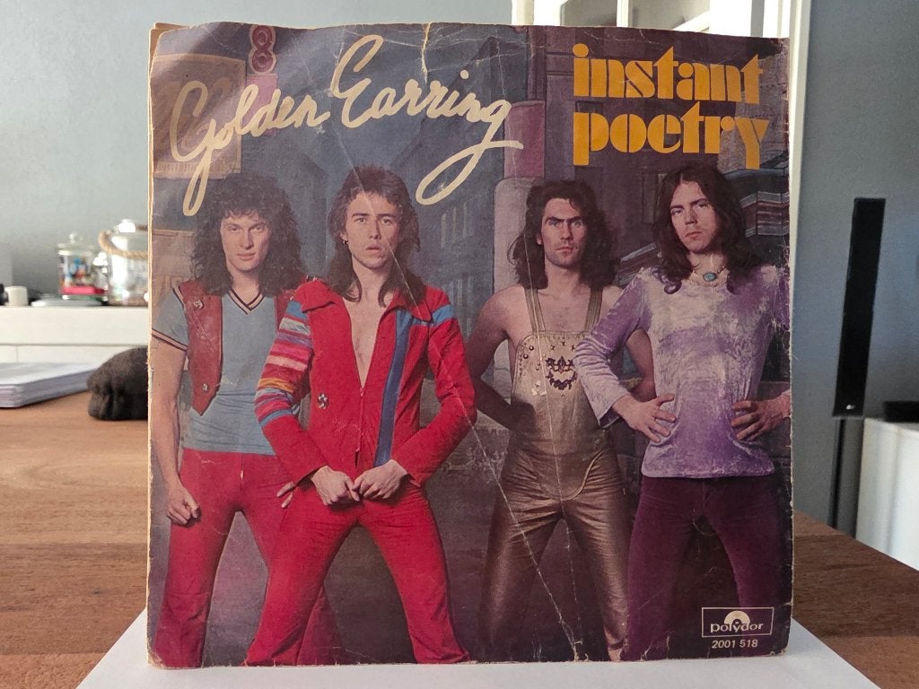 7" Single Golden Earring - Instant Poetry / From Heaven From, Gebruikt, 7 inch, Ophalen of Verzenden, Pop