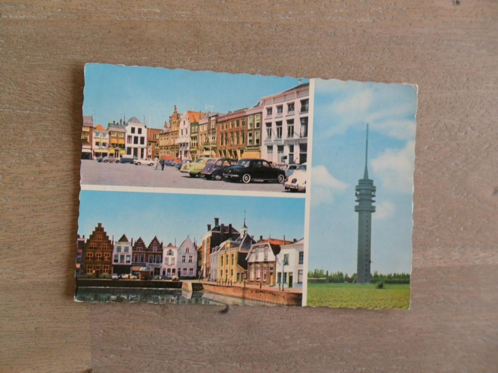 Goes, televisietoren, auto 1964, Verzenden, 1960 tot 1980, Gelopen, Zeeland
