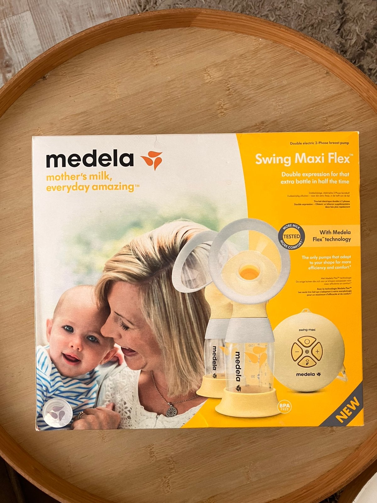 Kolf Medela swing maxi flex - incl kolf BH, Ophalen, Gebruikt, Medela, Draadloos