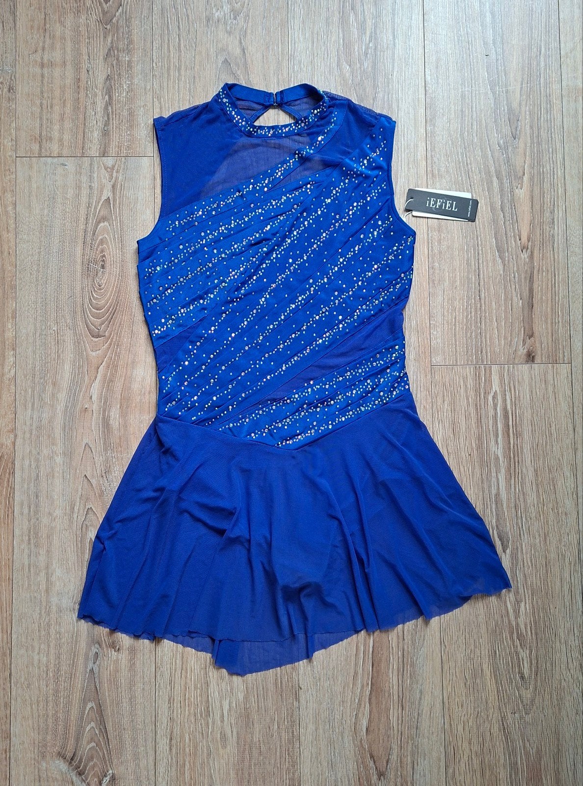 Blauw twirl / turn / dans jurkje maat M, Ophalen of Verzenden, Nieuw, Kleding