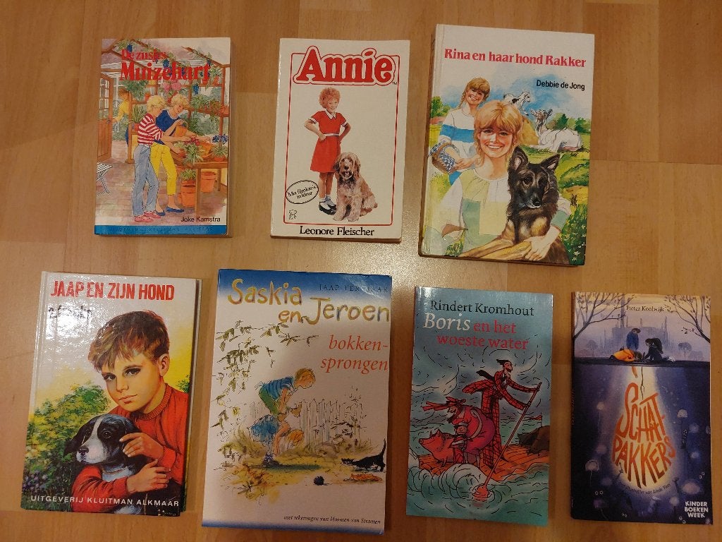 7 boeken 9-10 jr., Ophalen of Verzenden, Zo goed als nieuw, Fictie algemeen