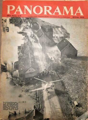 Panorama 20 febr. 1953 Over de watersnoodramp, Verzenden, Gelezen, Overige typen