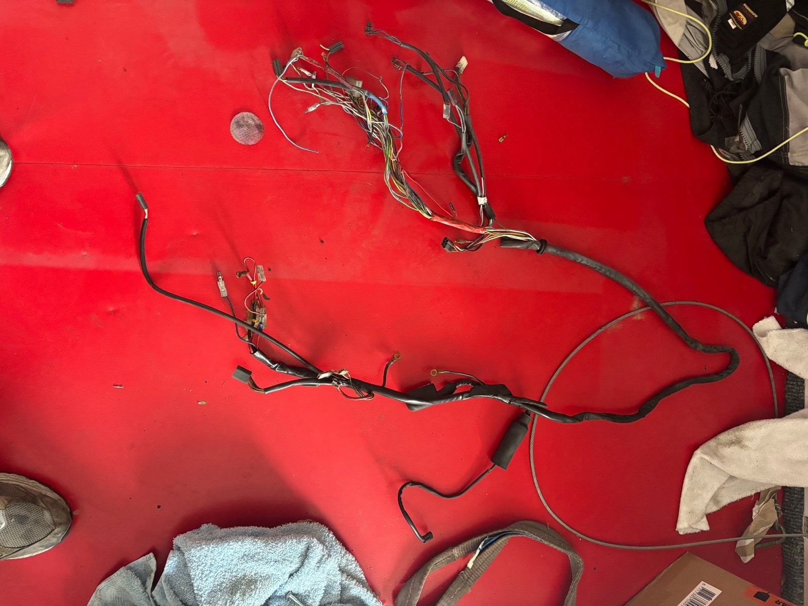 Kabelboom Zip type - Achterzijde goed, dashboard geknipt, Ophalen of Verzenden