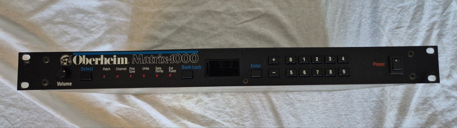 Oberheim Matrix 1000 Analoge Rack  Synthesizer, Muziek en Instrumenten, Synthesizers, Ophalen of Verzenden, Overige aantallen