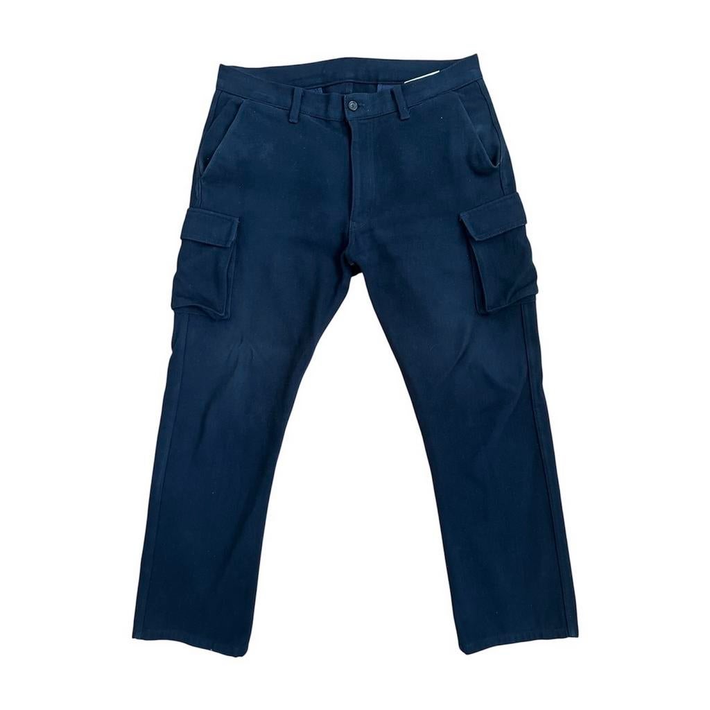 Comme des Garçons AD2007 Wool Cargo Pants, Ophalen of Verzenden, Zo goed als nieuw, Maat 52/54 (L), Zwart