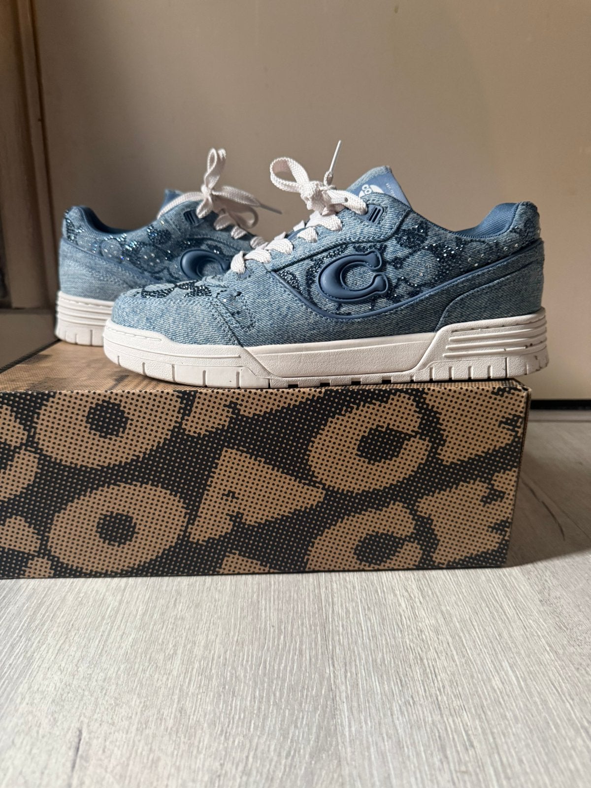 Coach sneakers, Kleding | Dames, Ophalen, Blauw, Sneakers of Gympen, Zo goed als nieuw