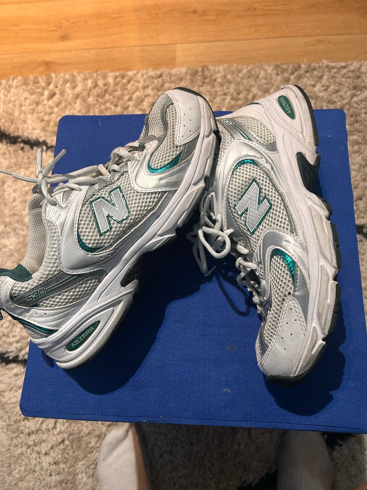New Balance 530, Kleding | Dames, Ophalen of Verzenden, Sneakers of Gympen, Gedragen, Groen