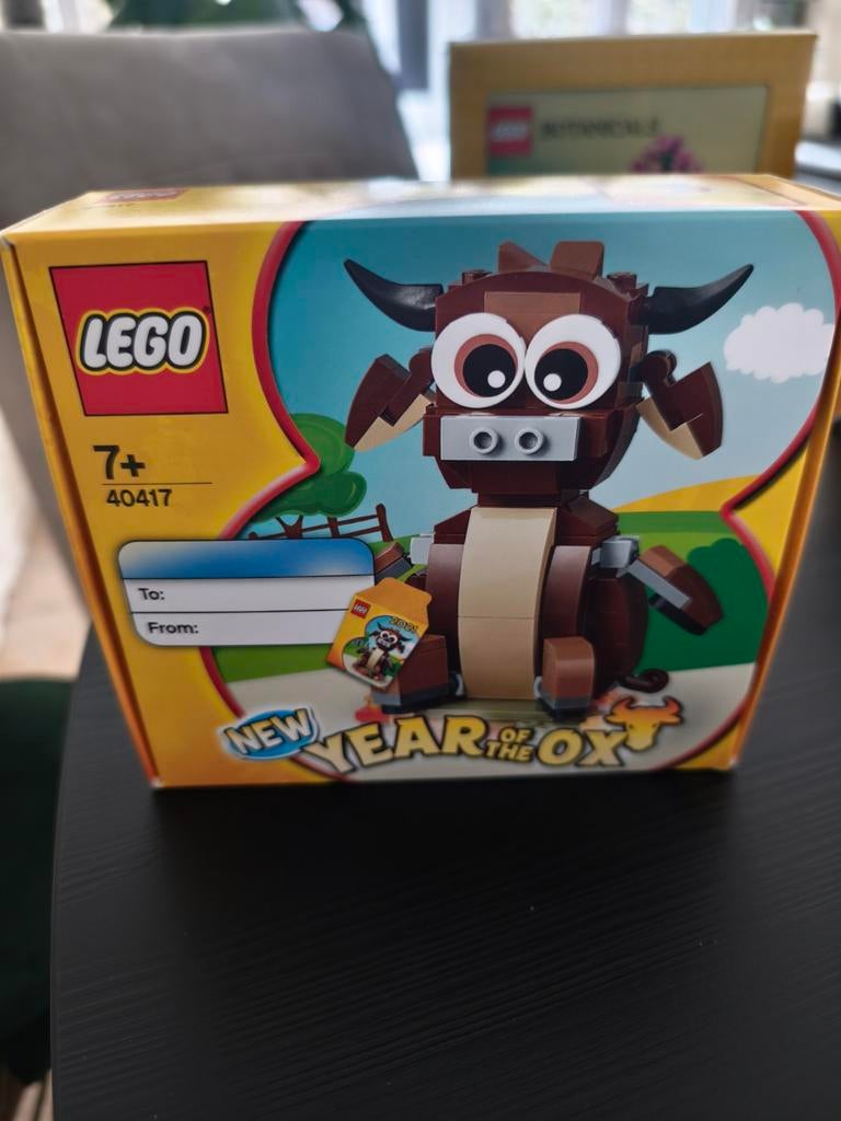 Lego 40417 New Year of the Ox - Nieuw en Geseald, Overige thema's, Lego, Nieuw, Ophalen of Verzenden