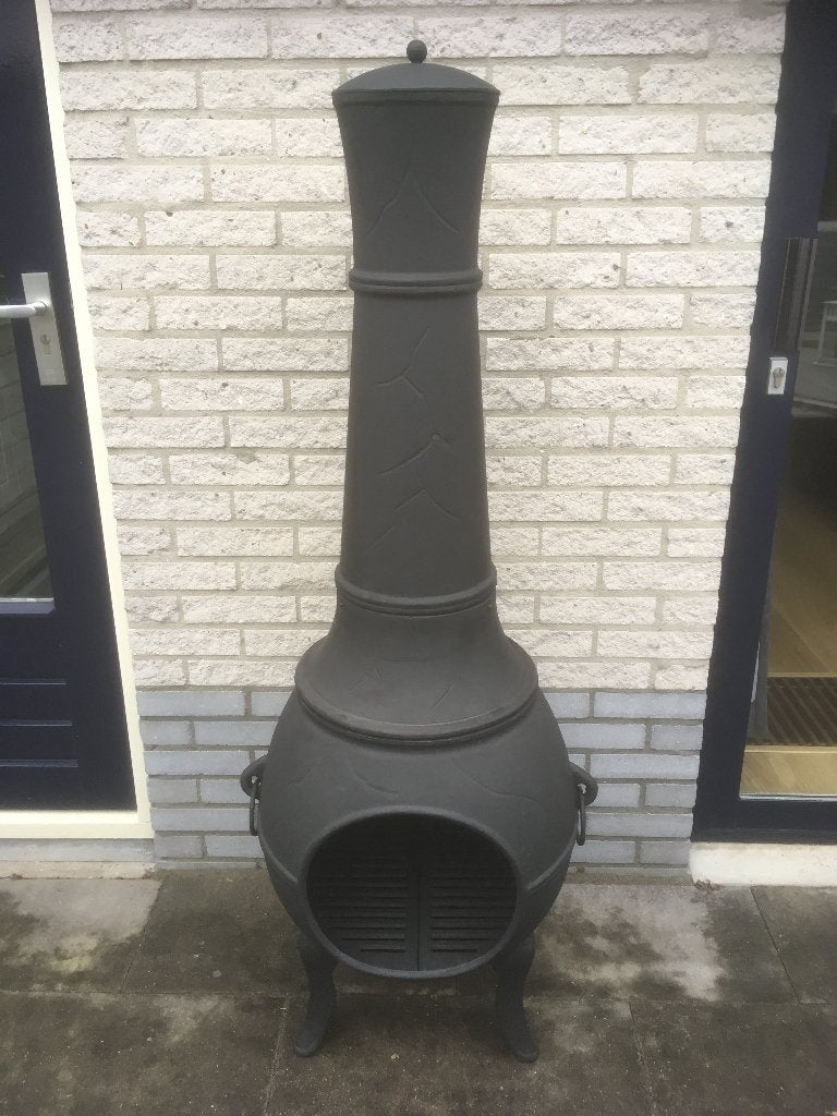 Gietijzeren terraskachel, ongebruikt, Tuin en Terras, Tuinhaarden, Ophalen, Nieuw