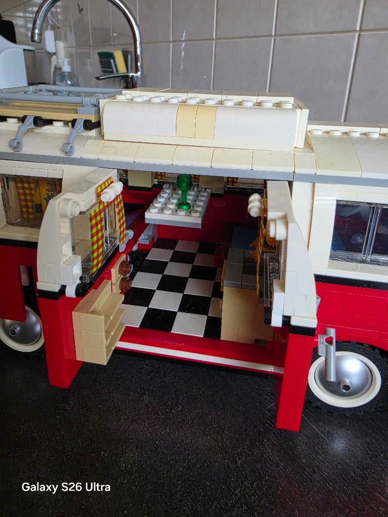 Volkswagen busje van lego, Ophalen, Gebruikt, Kunststof, LEGO