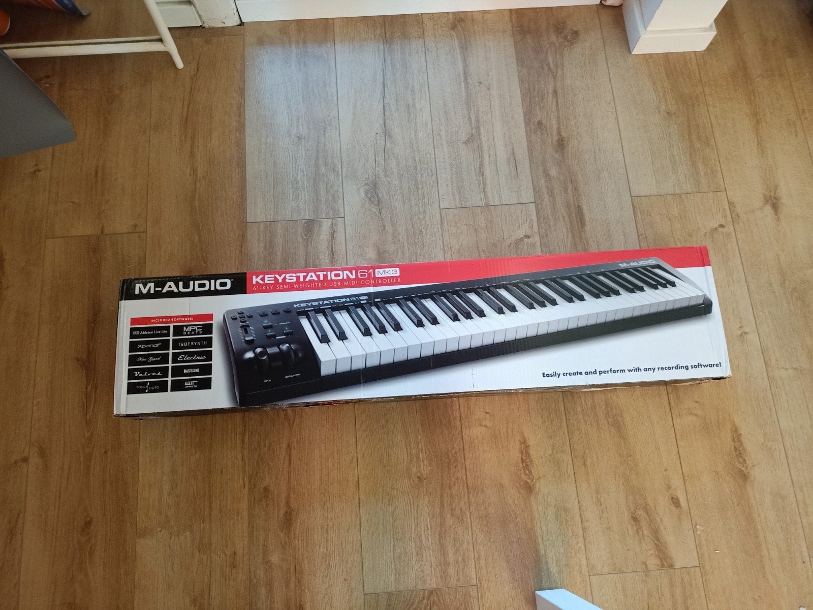 M Audio 61 KeyStation Midi Keyboard Nieuw, Ophalen, Nieuw