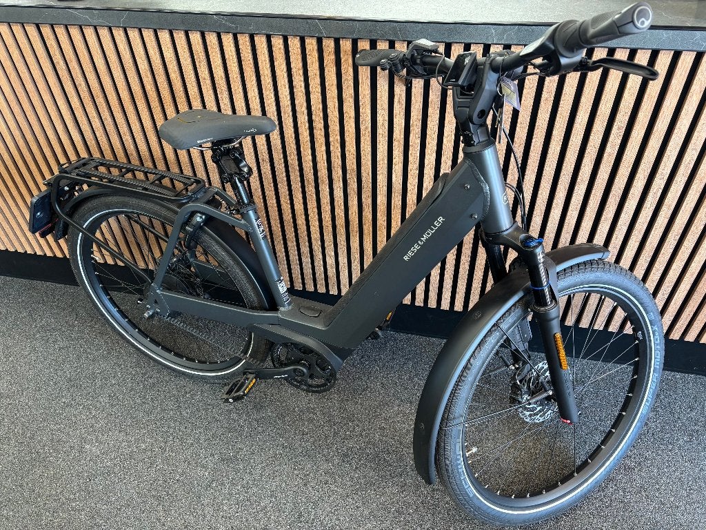 Riese und Muller Nevo GT Vario HS ABS Demo, 47 tot 50 cm, Versnellingen, Zo goed als nieuw, Schijfrem