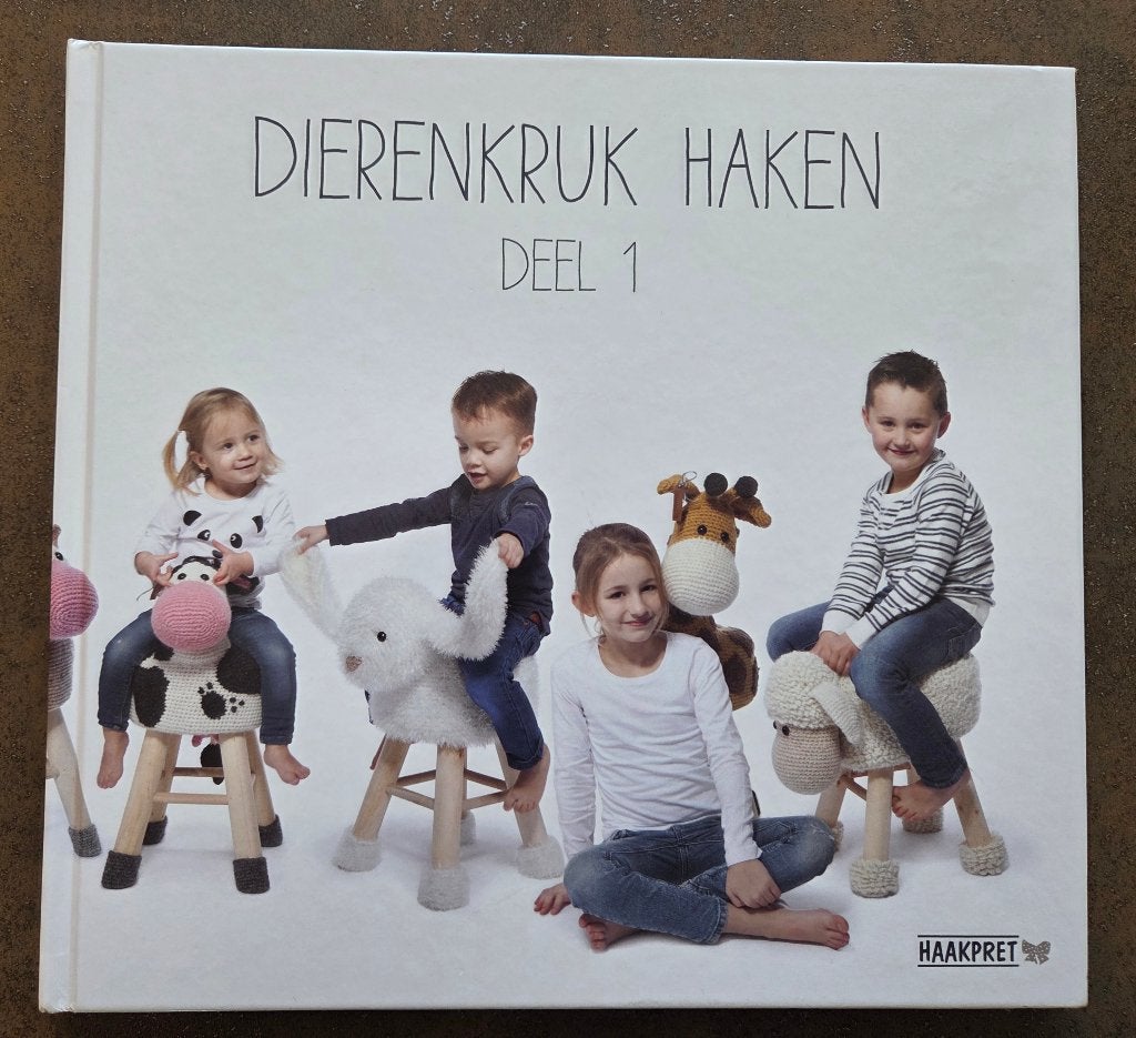 Dierenkruk haken Deel 1 - Anja Toonen, Hobby en Vrije tijd, Breien en Haken, Verzenden, Zo goed als nieuw, Haken, Patroon of Boek