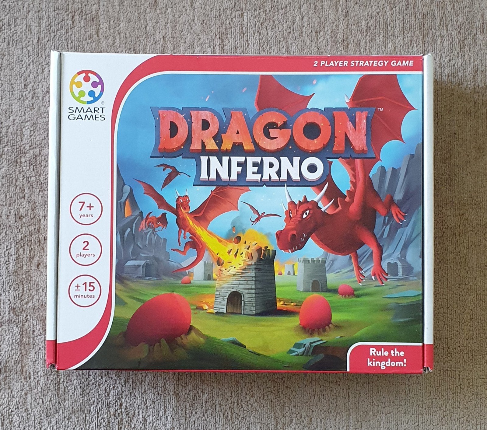 Smart Games Dragon Inferno, Een of twee spelers, Ophalen of Verzenden, Zo goed als nieuw, SmartGames