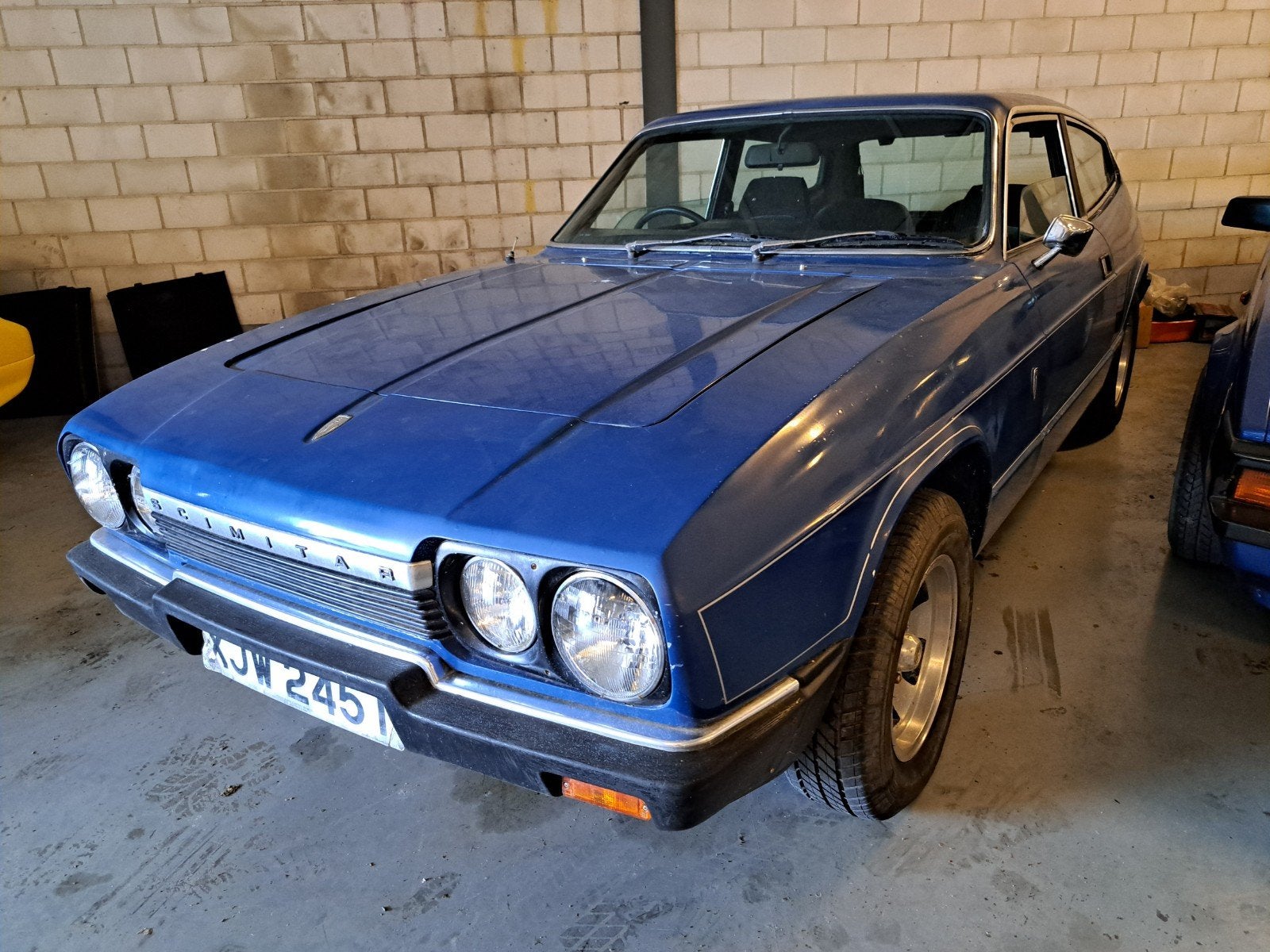 zeldzame reliant scimitair gte 3.0 v6 essex motor oldtimer, Bedrijf, Handgeschakeld, Coupé, Te koop
