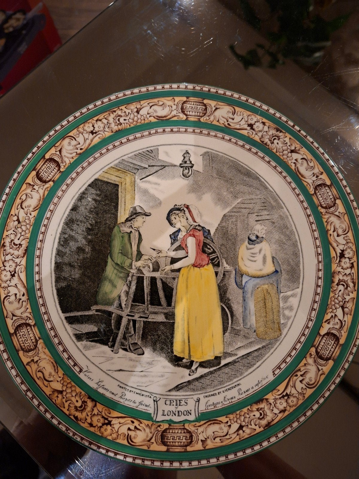 Adams Cries of London decoratieve borden (set van 2), Ophalen of Verzenden