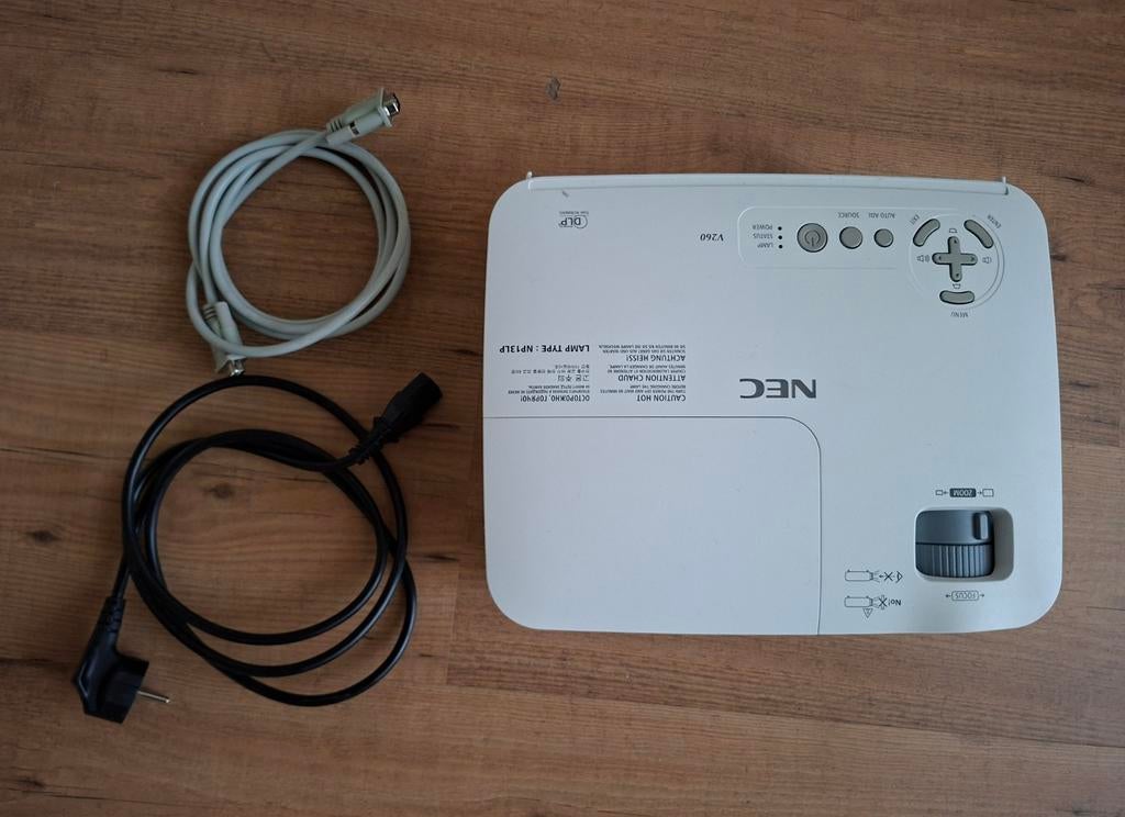 NEC V260 DLP Projector - Lamp kapot, Audio, Tv en Foto, Ophalen, Gebruikt, NEC, DLP