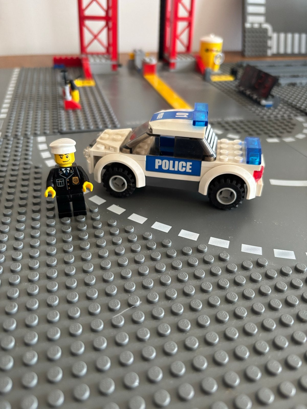 Lego City Politie Auto met Agent - Complete Set, Ophalen, Lego, Compleet, Complete set