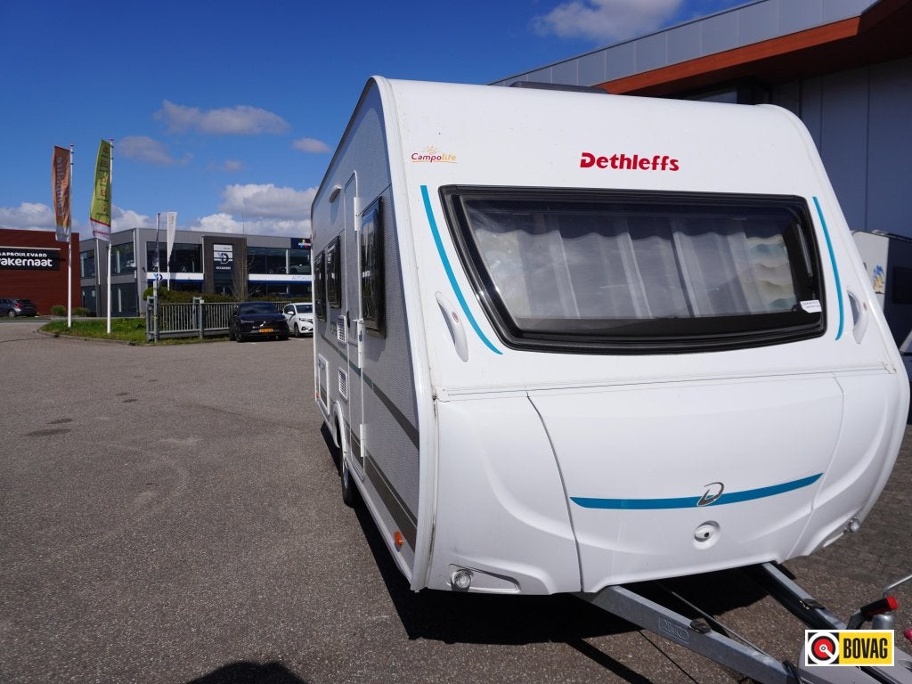 Dethleffs C'Joy 460 LE MET MOVER EN VOORTENT, Caravans en Kamperen, Caravans, Schokbreker, Overige typen, Dethleffs, 5 tot 6 meter