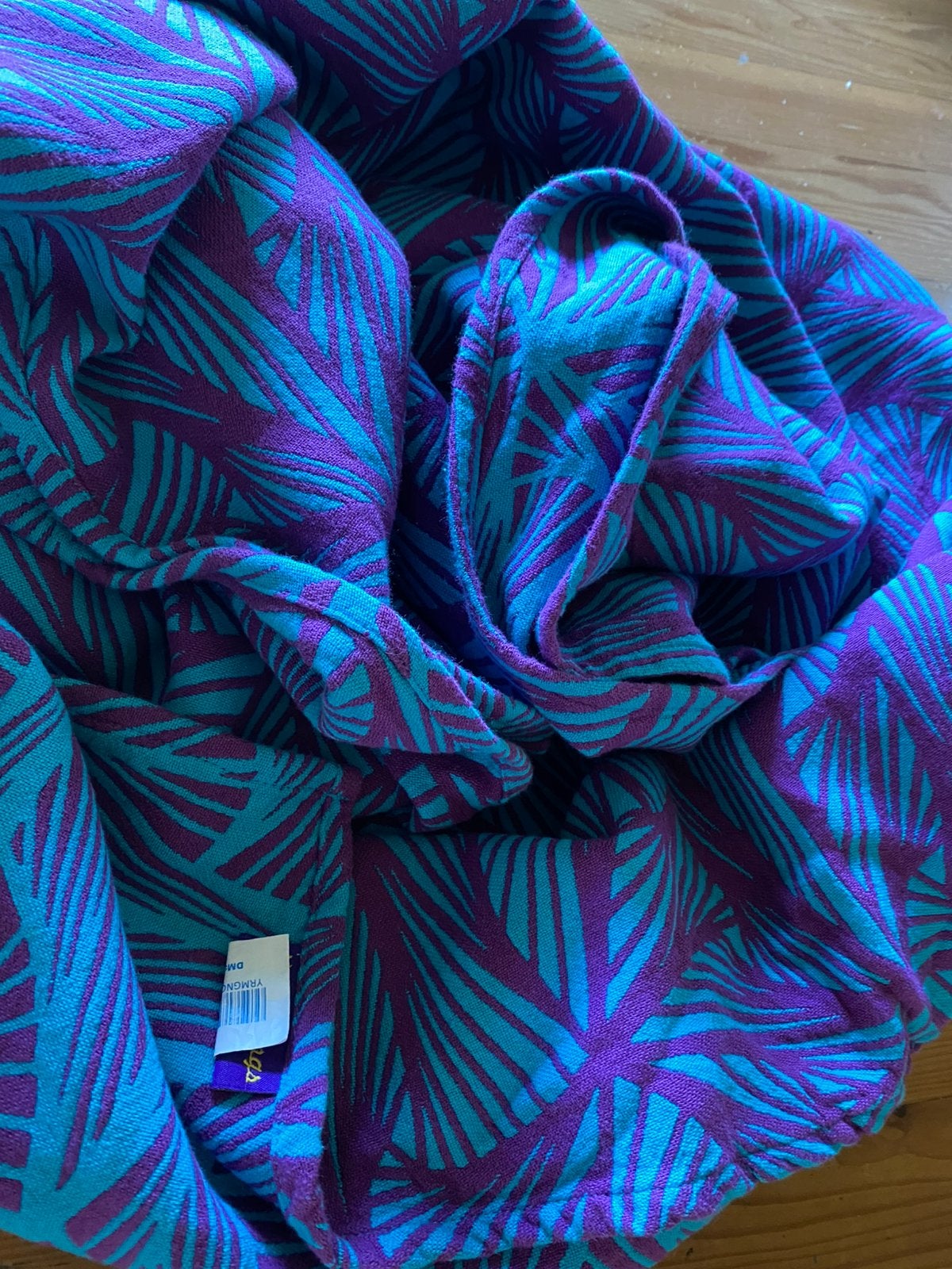 Yaro Slings draagdoek aqua / cyclaam, Ophalen of Verzenden, Zo goed als nieuw, Draagdoek, Overige merken