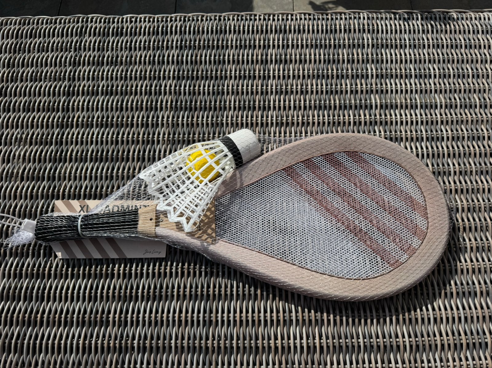 Badmington set groot formaat jens, Ophalen of Verzenden, Nieuw