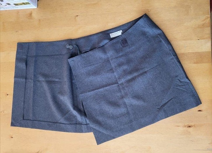 Wikkelrok, H&M - maat 38, Kleding | Dames, Maat 38/40 (M), Ophalen of Verzenden, Zo goed als nieuw, Grijs