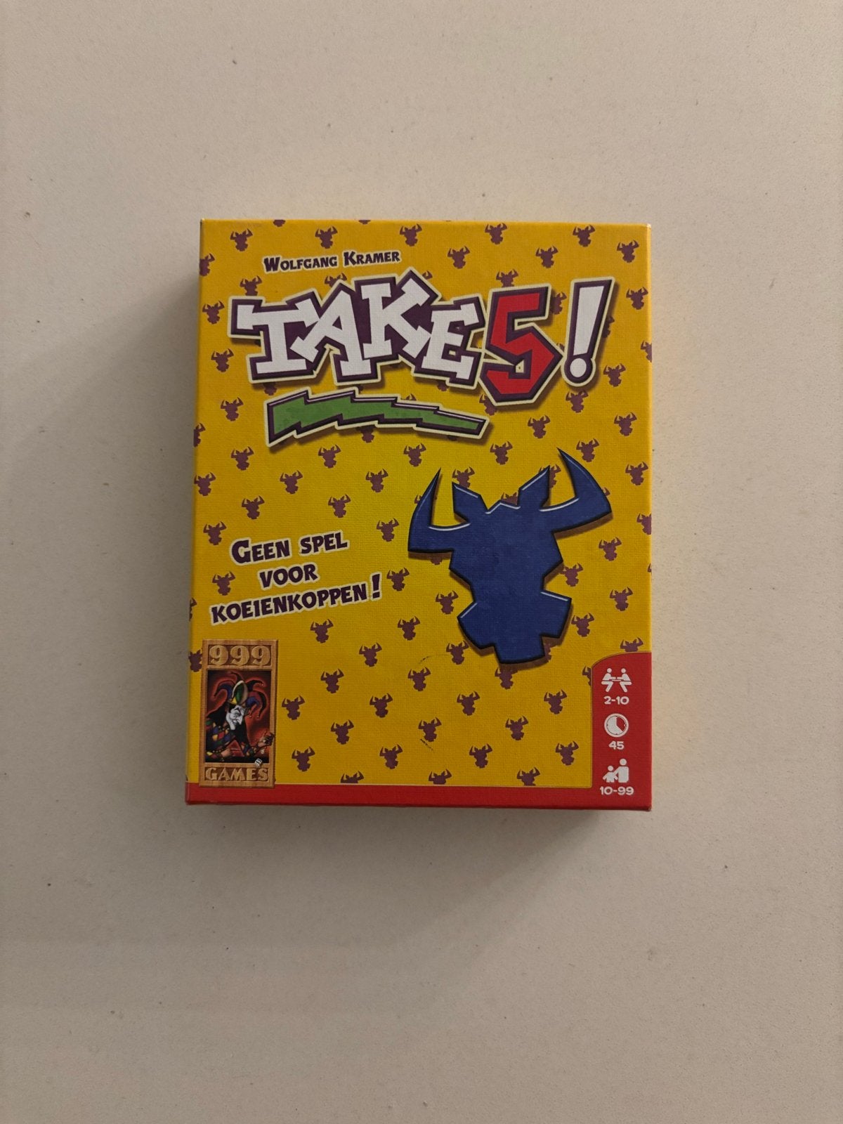 Take 5! Kaartspel - Wolfgang Kramer - 999 Games nieuw!, Hobby en Vrije tijd, Gezelschapsspellen | Kaartspellen, Een of twee spelers