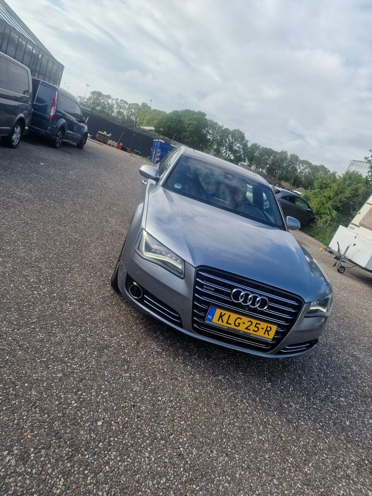 Audi 2015 Grijs QUATTRO Limousine 3.0 TFSI, Auto diversen, Schadeauto's, 2995 cc, Ophalen of Verzenden, Sedan, Zilver of Grijs