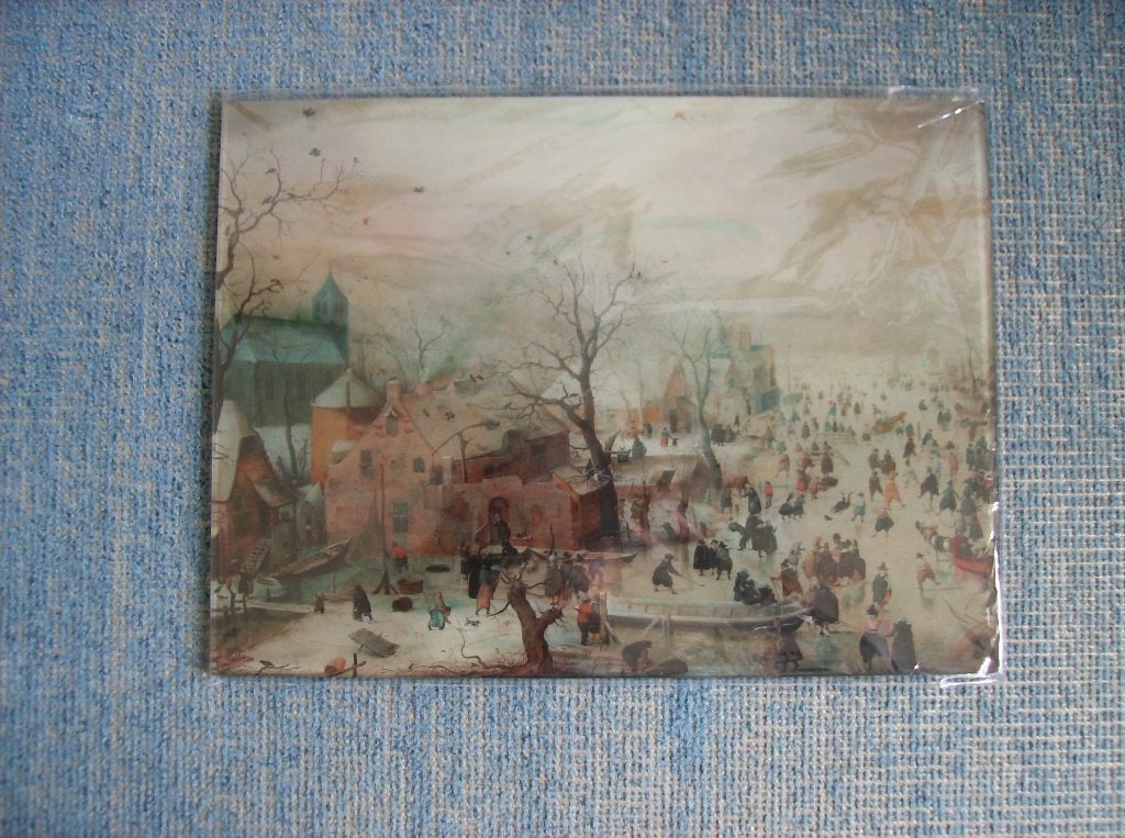 HENDRICK AVERKAMP, AFBEELDING PLEXI GLAS, RIJKSMUSEUM, Ophalen of Verzenden, Reproductie