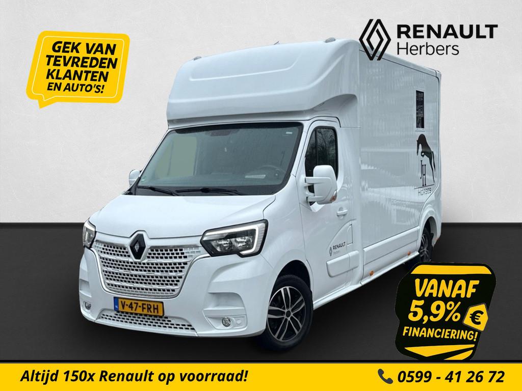 Renault Master T35 2.3 dCi 180 Roelofsen Parados Sport HENGS, Auto's, Gebruikt, Euro 6, 4 cilinders, Wit