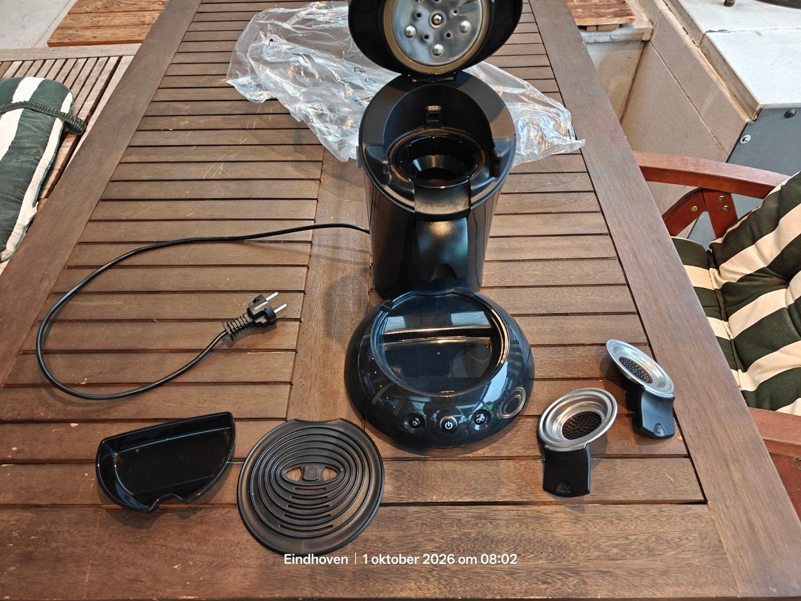senseo, zo goed als nieuw, Ophalen, Koffiemachine, Zo goed als nieuw, Koffiepads en cups