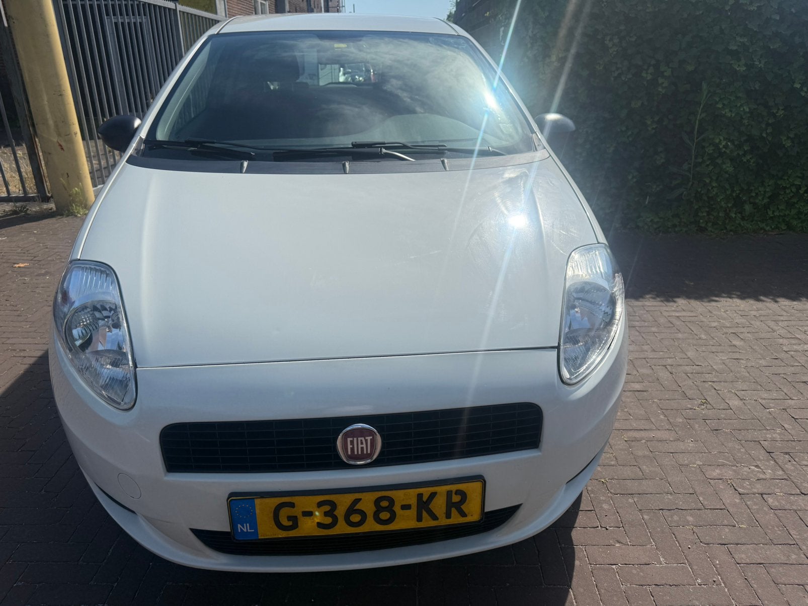 Fiat 2012 Wit, Auto's, Fiat, 40 €/maand, 1242 cc, Wit, Bedrijf