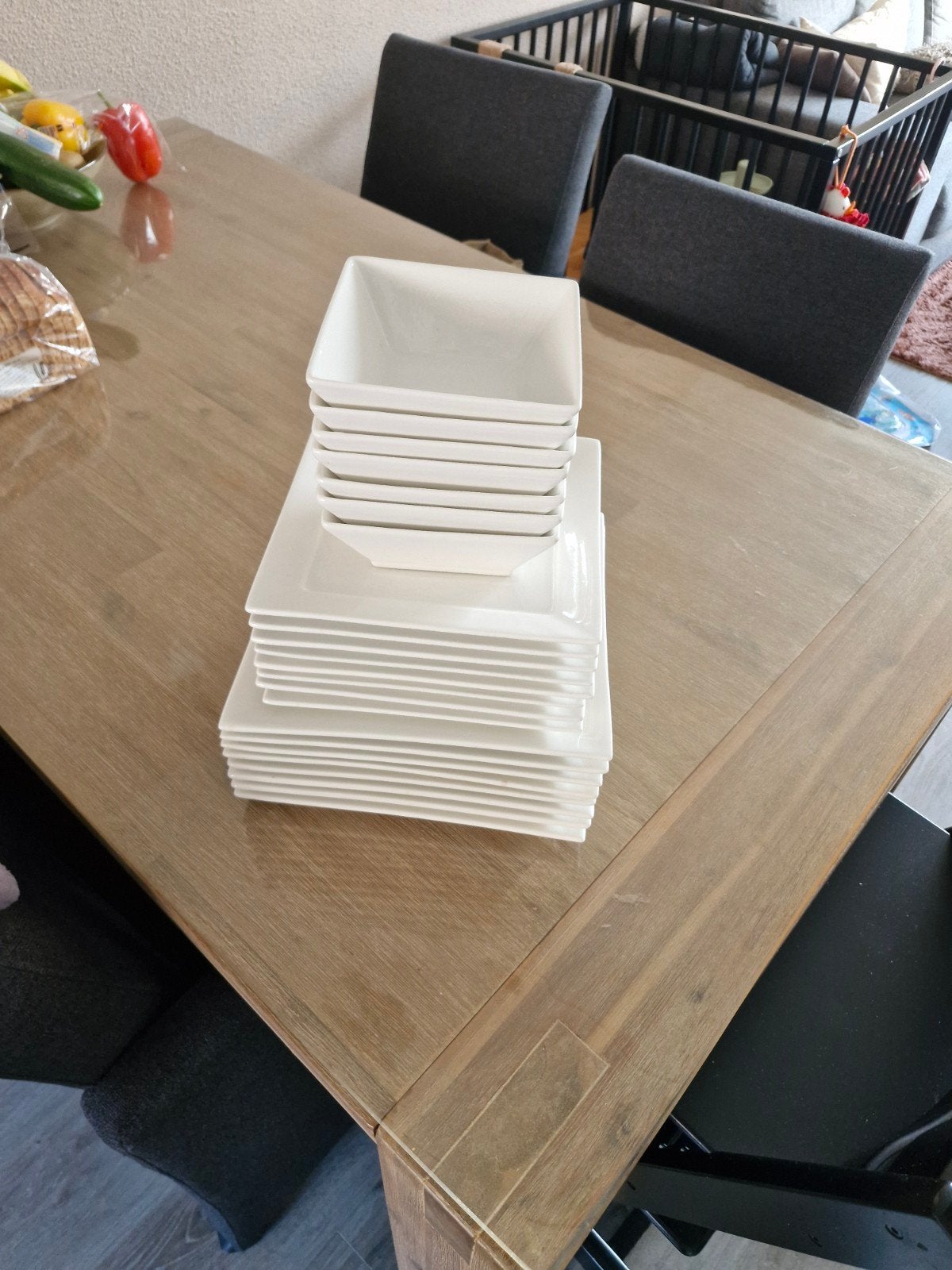 Compleet Servies voor 8 Personen - Goede Staat, Ophalen, Gebruikt, Compleet servies