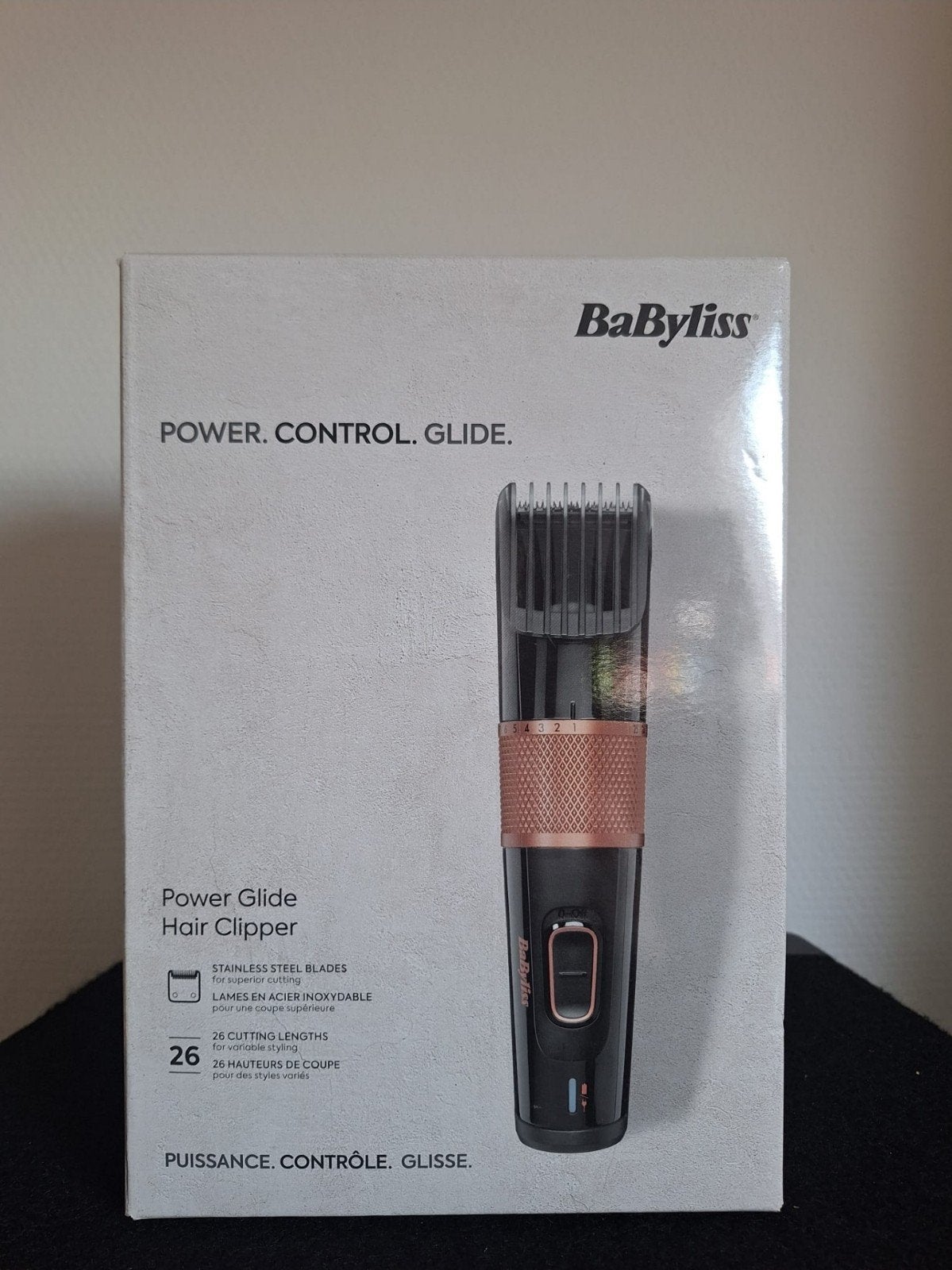 BaByliss Power Glide Tondeuse – Nieuw in doos, Ophalen of Verzenden, Nieuw, Gehele gezicht, Verzorging