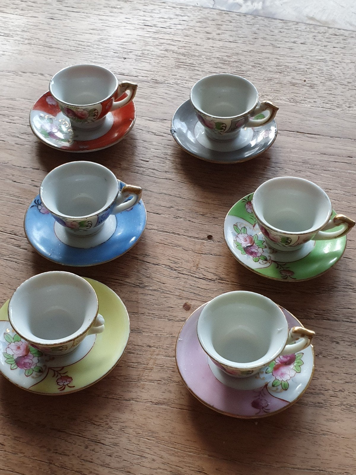 vintage porcelein poppenhuis servies, Ophalen of Verzenden, Poppenhuis