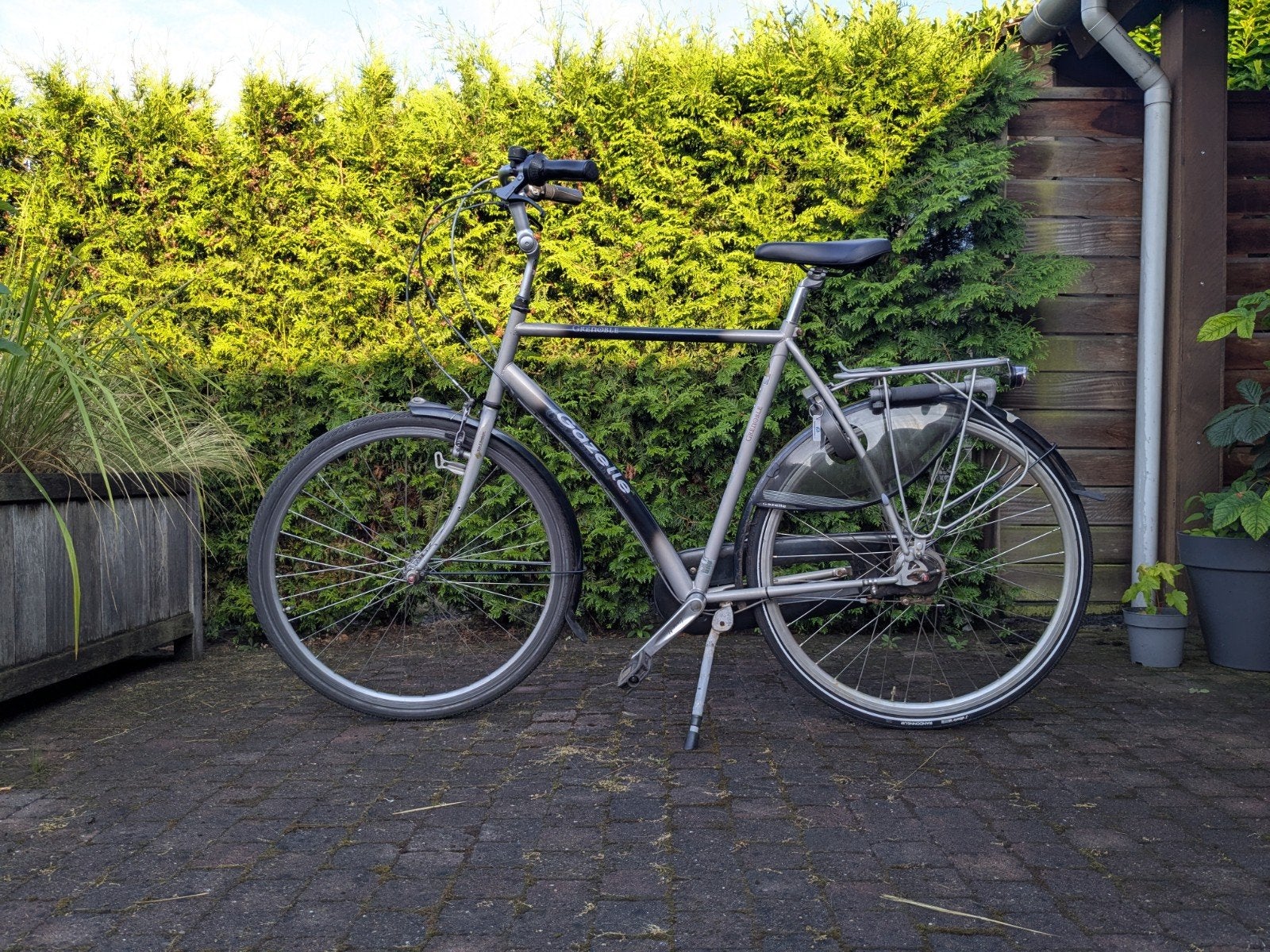 Gazelle Grenoble herenfiets — opknapper, framemaat 61, Fietsen en Brommers, Fietsen | Heren | Herenfietsen, Ophalen, Gebruikt