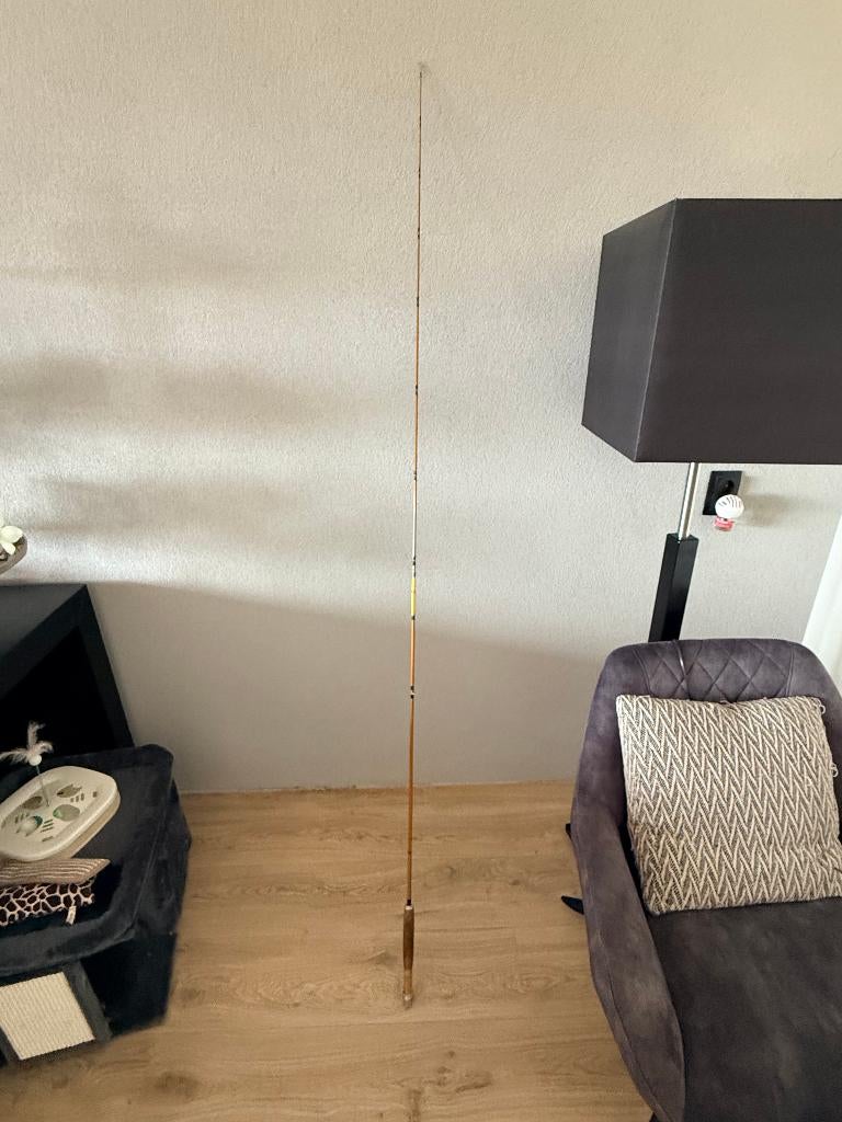 Jan Schreiner Fair Play hengel – Vintage spinhengel 206 cm, Ophalen, Zo goed als nieuw, Werphengel