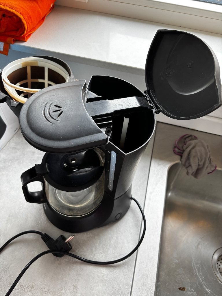 Koffiezetapparaat voor op de camping, Ophalen, Gebruikt