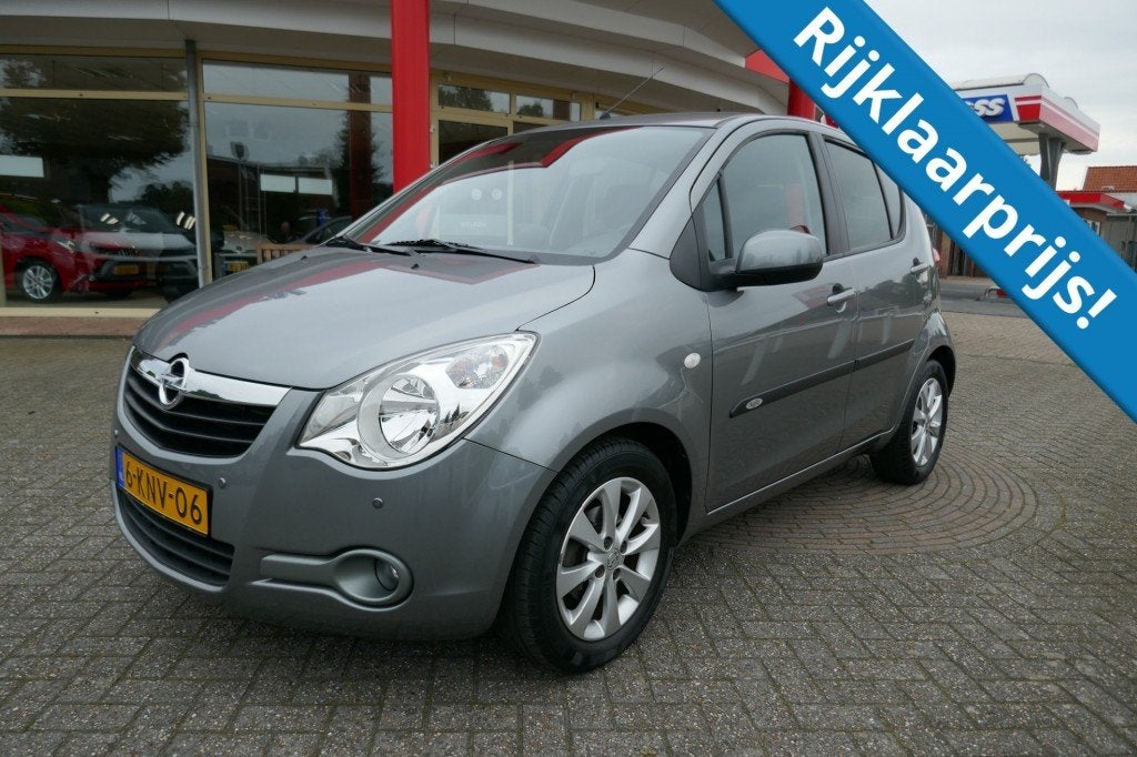 Opel AGILA 1.2 EDITION AUTOMAAT  ORG.NL AUTO  AIRCO, Euro 5, Met garantie (alle), Origineel Nederlands, Bedrijf