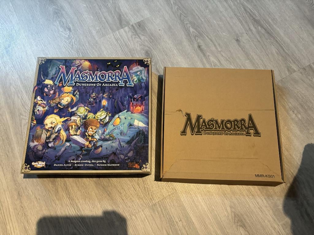 Masmorra kickstarter, Ophalen of Verzenden, Zo goed als nieuw, CMON