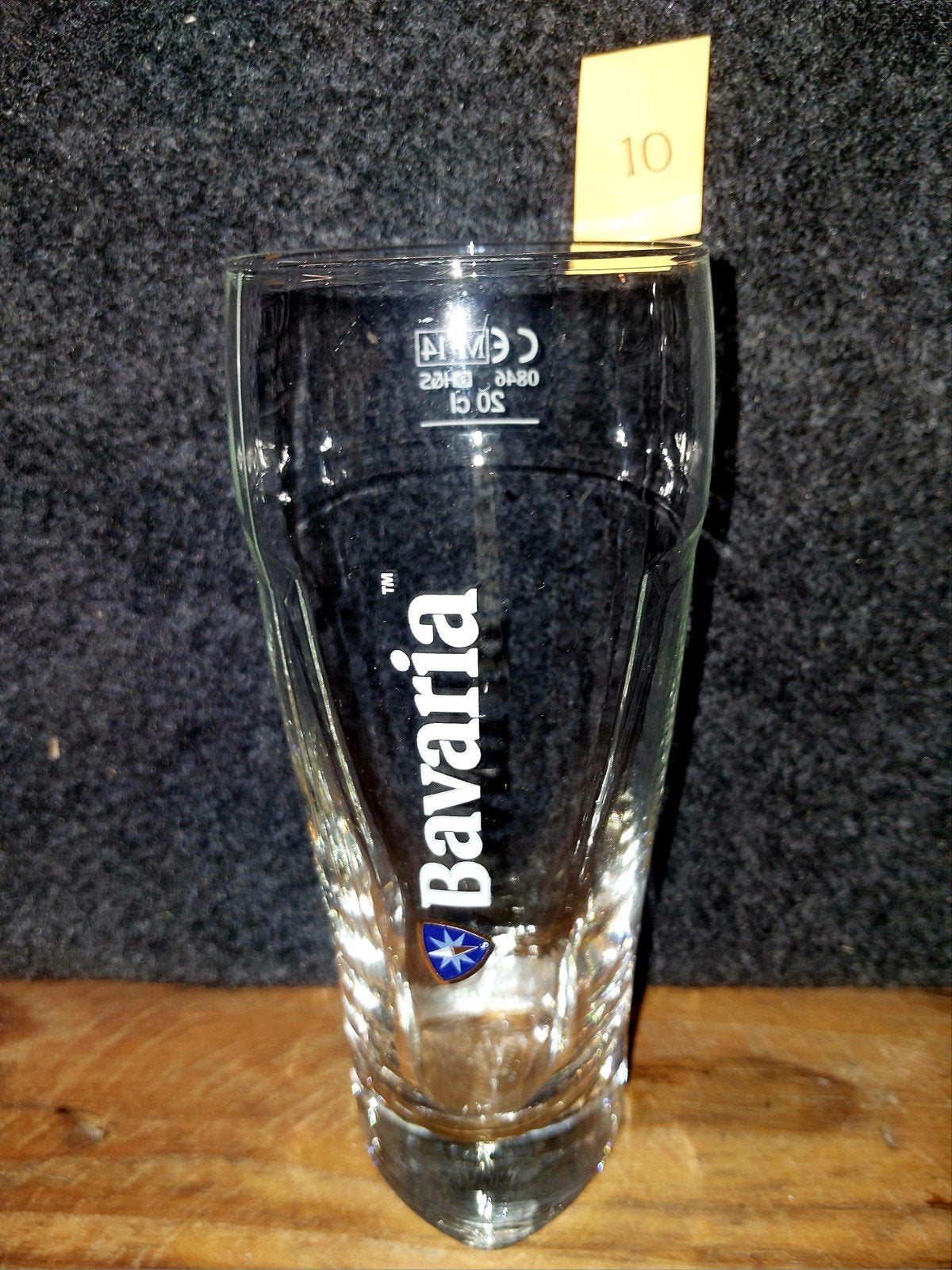 Diverse vintage Bavaria bierglazen - Set van 10, Ophalen of Verzenden